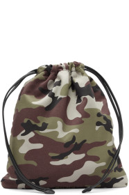Miu Miu - Brown Camo Military Pouch