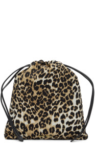 Miu Miu - Multicolor Leopard Drawstring Pouch
