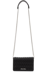 Miu Miu - Black Quilted Délice Bag