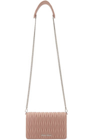 Miu Miu - Pink Quilted Délice Bag