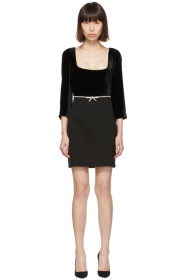 Miu Miu - Black Velvet Dress