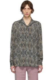 Nanushka - Green Paisley Lars Shirt