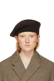 Lauren Manoogian - Brown Horizontal Beret