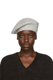 Lauren Manoogian - Grey Horizontal Beret