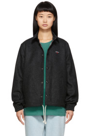 Noah NYC - Black Wool Short Coach Jacket