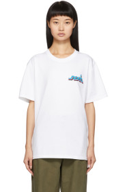 Noah NYC - White Connected Logo T-Shirt