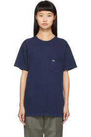 Noah NYC - Navy Pocket T-Shirt