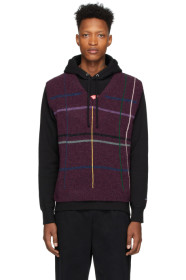 Noah NYC - Veste en laine mauve