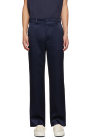 Sies Marjan - Navy Satin Trousers