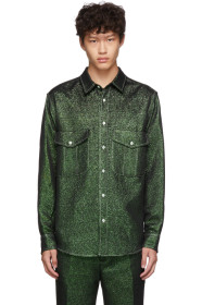 Sies Marjan - Green Lurex Pocket Oskar Shirt