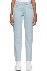 Martine Rose - Blue Straight-Leg Jeans
