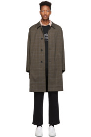 Saturdays NYC - Khaki Plaid Daikanyama Over Coat