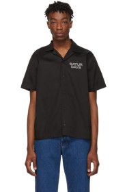 Saturdays NYC - Black Canty Short Sleeve Shirt