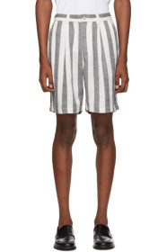Saturdays NYC - Black & White Keigo Shorts