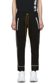 Rhude - Black & White Smoking Traxedo Trousers