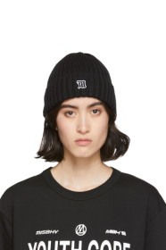 MISBHV - Black Logo Beanie