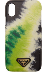Prada - SSENSE 独家发售黑色扎染 iPhone XR 手机壳