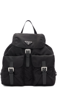 Prada - Sac à dos en nylon noir