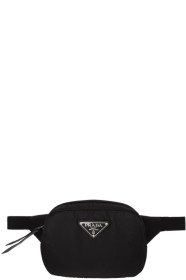 Prada - Sac-ceinture rembourré noir