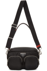 Prada - Sac caméra rembourré noir