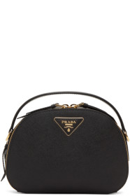 Prada - Sac noir Odette Double Zip