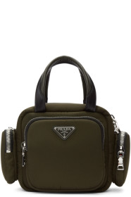 Prada - Sac vert Double Pocket