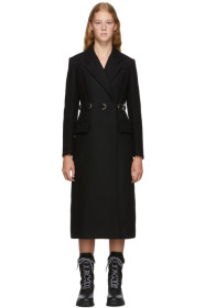 Prada - Manteau noir Double