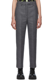 Prada - Grey Plaid Look 11 Trousers