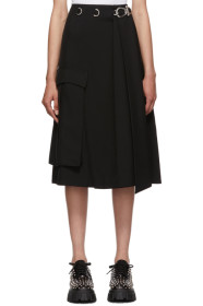 Prada - Jupe noire Large Pocket
