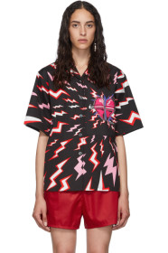 Prada - Chemise noire Broken Heart