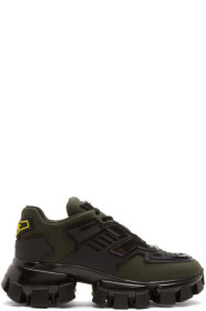 Prada - Green Cloudbust Thunder Sneakers
