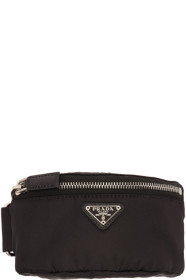 Prada - Black Zip Travel Pouch