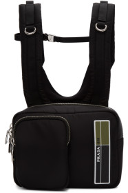 Prada - Black Technical Backpack