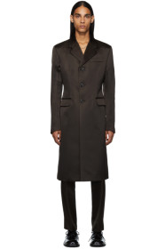 Prada - Brown Silk Coat
