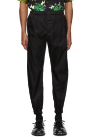 Prada - Black Gabardine Trousers
