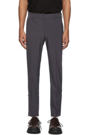 Prada - Grey Techno Stretch Trousers