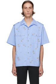 Prada - 蓝色水钻保龄球衫