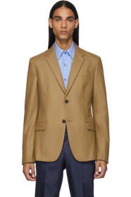 Prada - Tan Flannel Blazer