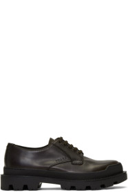 Prada - Brown Pull Up Derbys