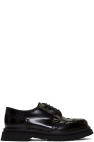 Prada - Black Wingtip Brogues