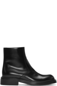 Prada - Black Zip-Up Boots