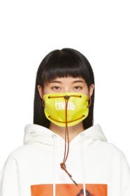 Heron Preston - Masque jaune 'Style' Pollution
