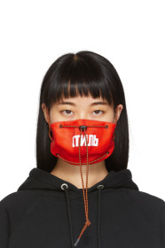 Heron Preston - 红色“Style”防尘口罩