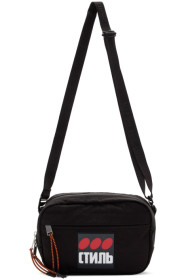 Heron Preston - Black 'Style' Dots Camera Bag