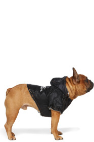 Heron Preston - Coupe-vent pour chien à logo noir édition VIP