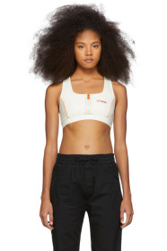 Heron Preston - Soutien-gorge blanc cassé 'Style' Active