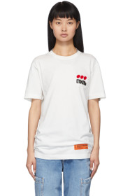 Heron Preston - T-shirt blanc 'Style' Dots