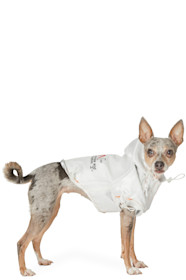 Heron Preston - White VIP Edition Logo Windbreaker Jacket