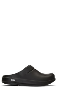 TAKAHIROMIYASHITA TheSoloist. - Black OOFOS Edition OOcloog Slip-On Loafers
