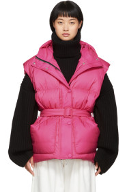 Ienki Ienki - Veste en duvet rose Michlin